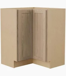 Lazy Susan, Elgon Cabinets, Modern gray shaker cabinets